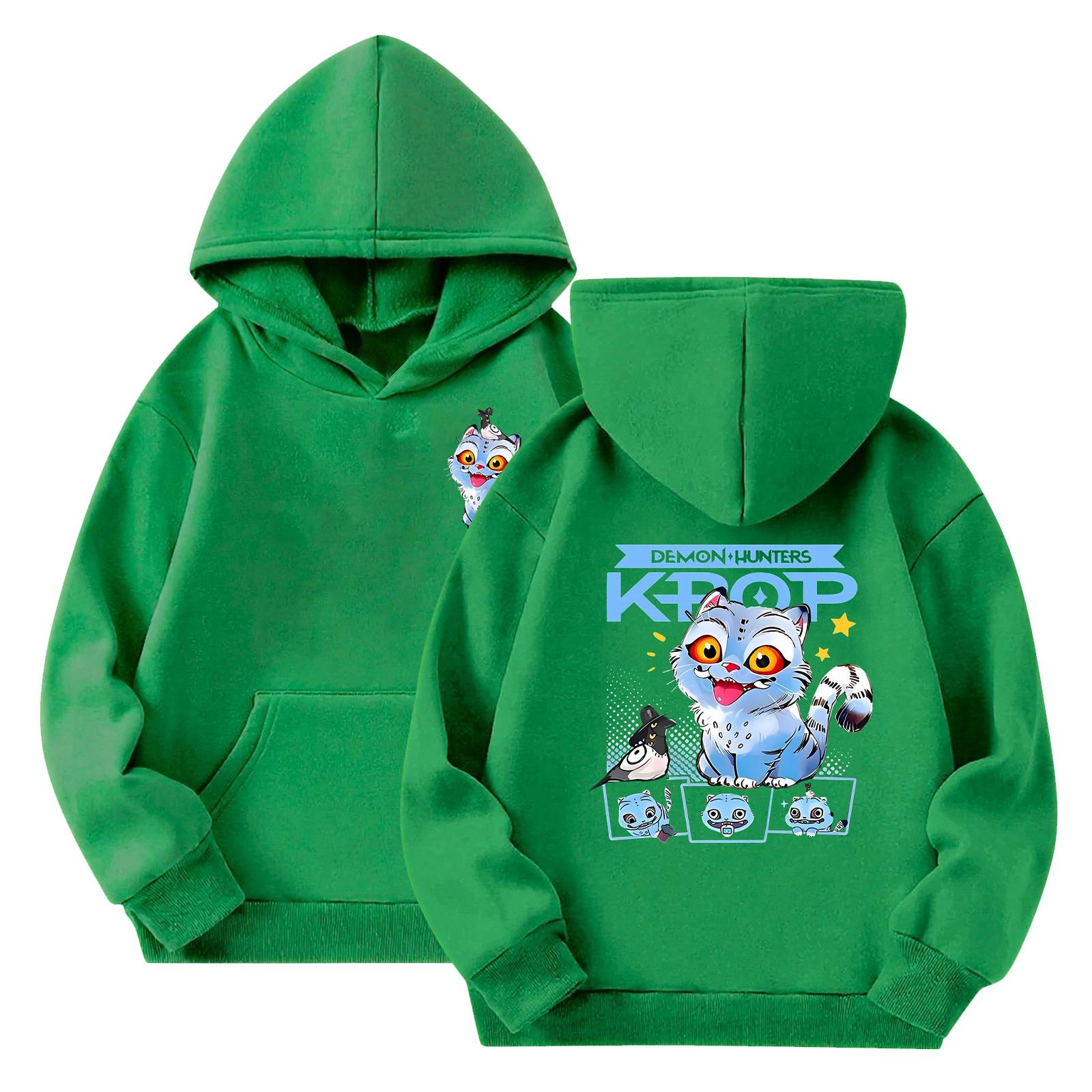 

Женская толстовка с капюшоном и градиентным принтом, с длинными рукавами, свободная женская толстовка, толстовка 160 зелёный