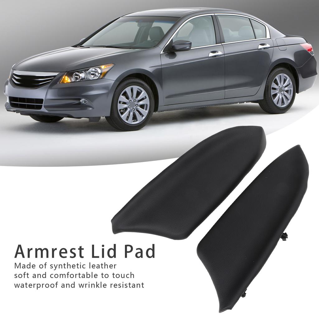 Car Front Door Handle Cover Armrest Lid Pad Left Right Panel Protective Cover for Sedan 2018‑2012