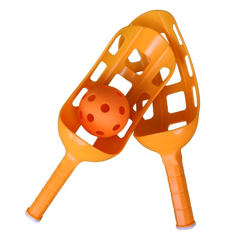 Toddler Sensory Catch Ball: Lemon Bouncing & Multi-hole Design for Early Education