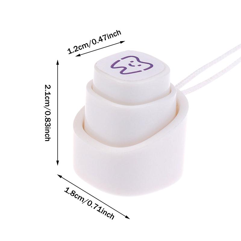 1 шт. Милый подарок стоматологу Штамп в форме зуба с улыбкой для детей Детский Красочный мультяшный штамп Стоматологические подарки Сувениры