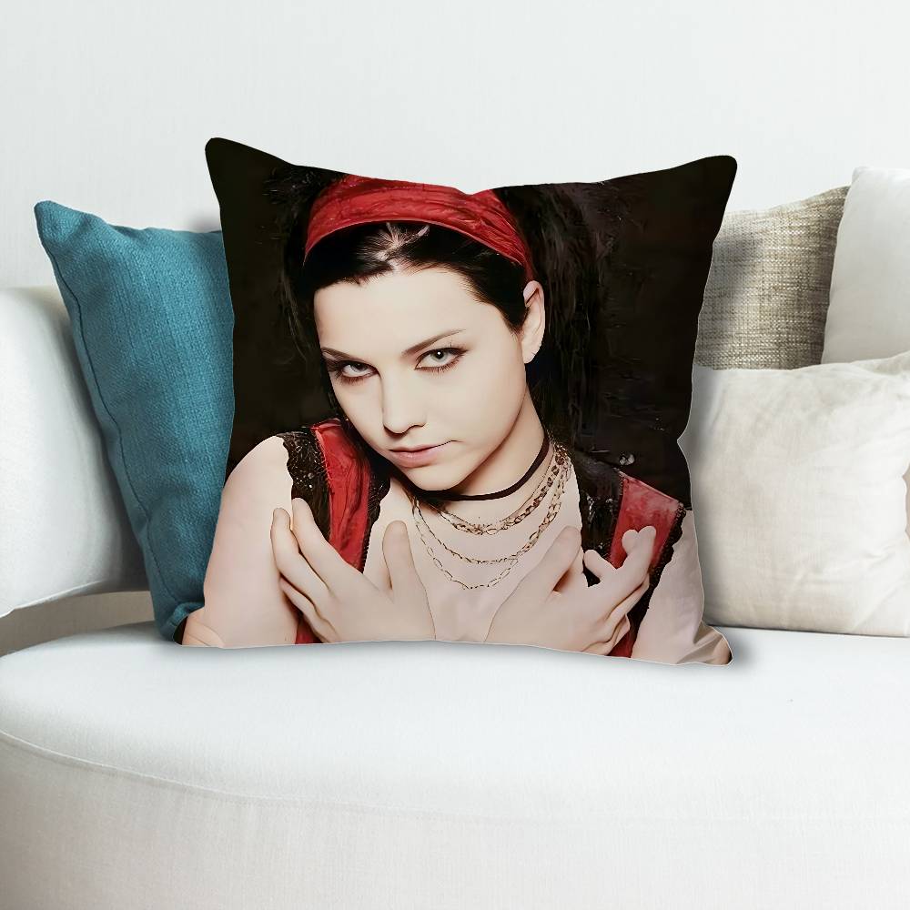 FFallen AAmy Lee Anime Celebrity Merchandise AllMatch Printed Pillow Case Sofa Car Office Room Decoration Protector