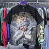 FlowStreet Masked Angel Shooting Arrows Diamond Cotton Short Sleeve Tshirts for Men and Women Crew Neck Loose Summer T-shirt Oversized Tees
