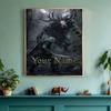 The Witcher 3 Customize Your Name Diamond Painting Round Diamond Diy Frameless Holiday Artwork Suitable For Home Office Wall Decoration