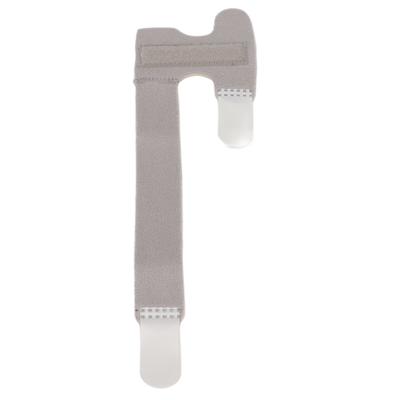 Toe Brace Portable Breathable Adjustable Hook and Loop Fixation Toe Brace Gray