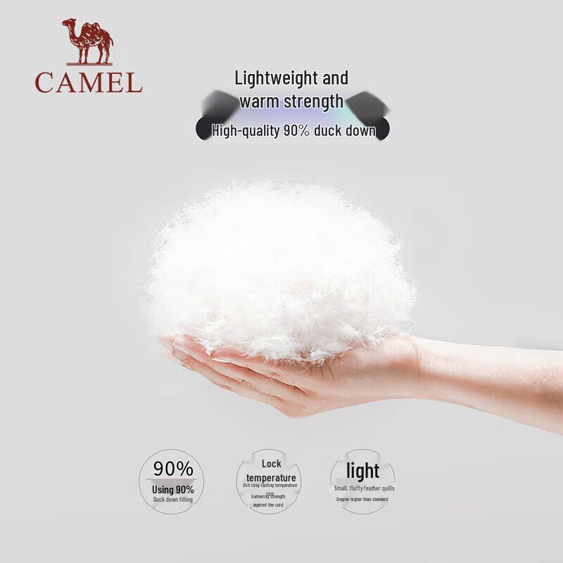 CAMEL Autumn/Winter 3-in-1 Insulated Down Jacket