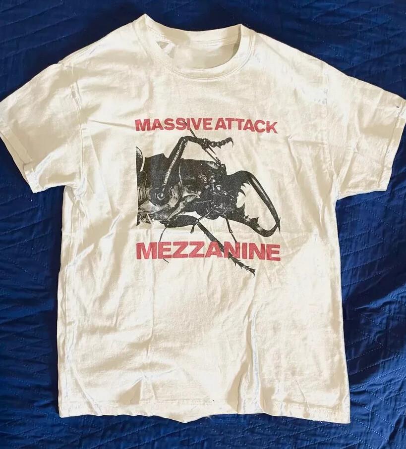 Vtg Massive Attack Band Short Sleeve T-shirt size S-5XL M
