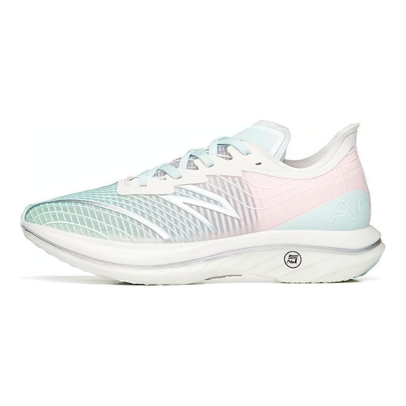 Anta C202 GT women low-top professional carbon plate running shoes blue purple 122225589S-3 37.5
