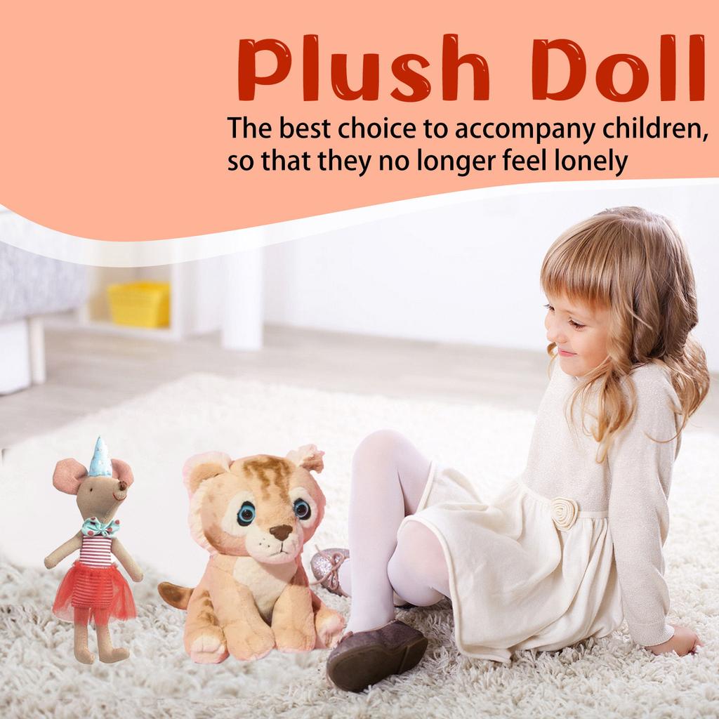 2pcs Novelty Plush Toy Gift Doll (without Label)