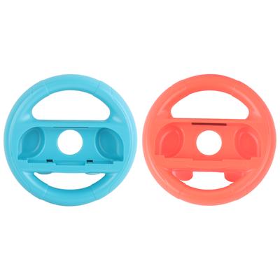 Racing Game Steering Wheel Portable and Easy To Operate Steering Wheel Controller for SwitchRed and