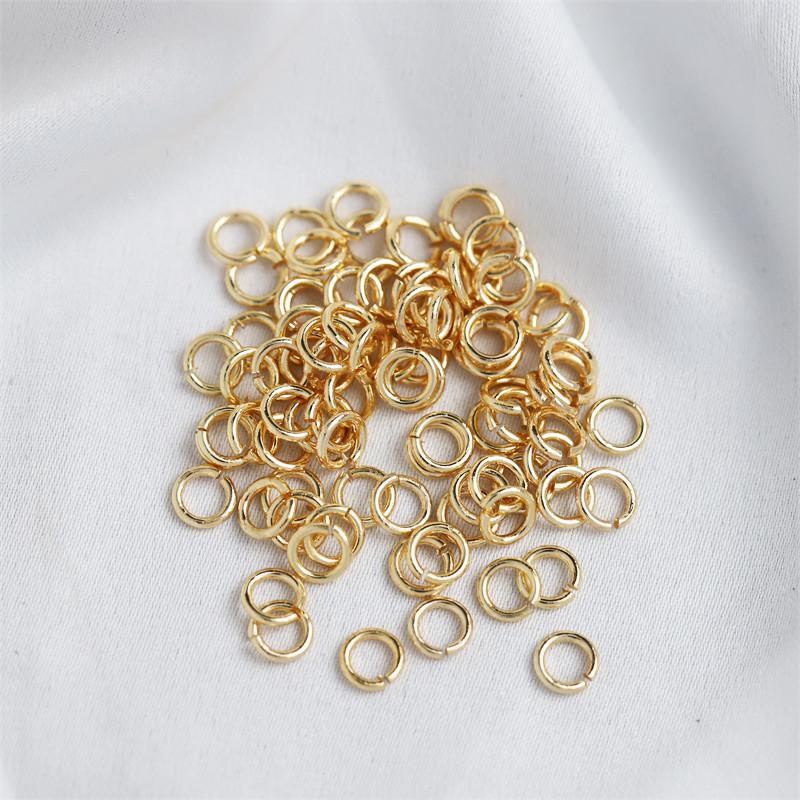 14K Gold-Filled Jump Ring Connector for Jewelry Making