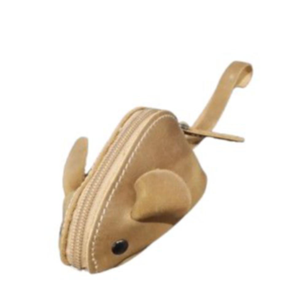 Cute Mouse Purse Retro Storage Bag Portable Mini Coin Purse  Unisex