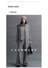2026 Autumn/Winter Women's V-Neck Cashmere Cardigan: Elegant Mid-length, Slimming Outerwear