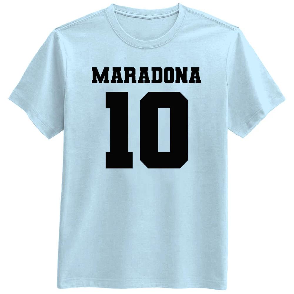 

Maradona 10, Diego Maradona Football Player Argentina Sport T Shirt Tee Gift New 4XL