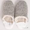 Indoor slippers that combine the best of both slippers and Fluffy slub tweed and sheepskin boa in Size M A new type of room and Easy to wash when