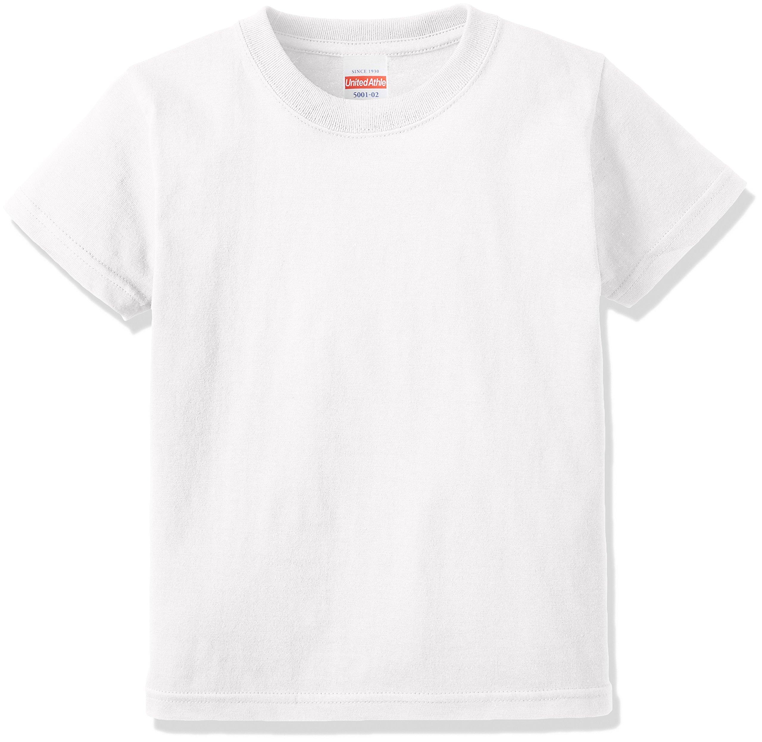 

United Athle oz 500102 001 White 100 5.6 High-Quality T-Shirt [Kids] белый