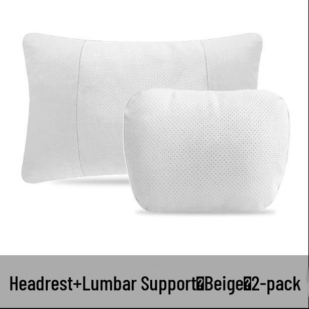 Tesla Model 3/Y/S/X Headrest & Lumbar Support Cushion