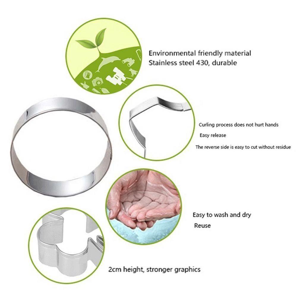 DIY Baking Halloween Cookie Mold 3D Biscuit Mold Ghost Bat Baking Molds  Party Supplies