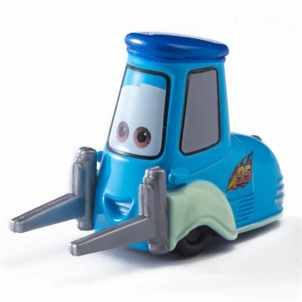 Auta Disney Pixar Auta Blesk McQueen rhapsody matador buldozer náklaďák Burák sklízecí stroj 1:55 Kovový model auta na odlití Hračka
