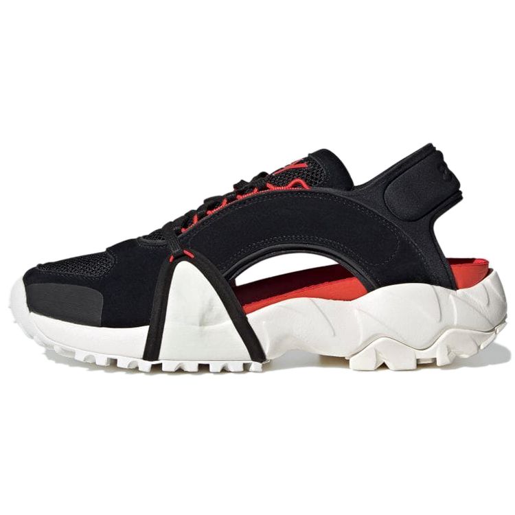 

adidas Y-3 Notoma Sandal Black Chalk White Red FZ4510 36.5