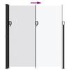 Retractable Side Awning White 220 x 600 cm