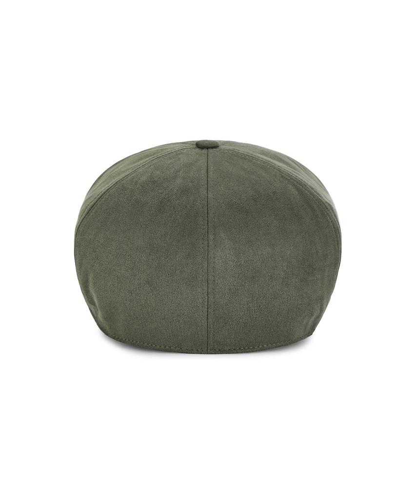 Bajal Va Studded Easy Fit Newsboy Cap Khaki