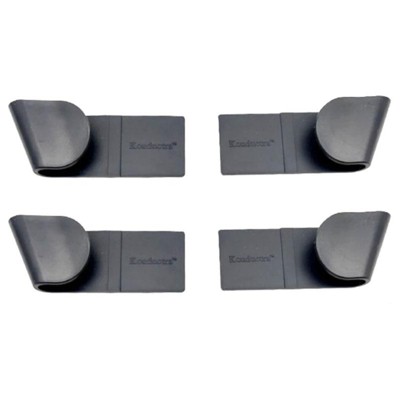 Pot Lid Holder Wall-Mounted Hanging Holder for Pan Pot Cover Rack Plastic Kitchen Storage Rack Kitchen Organizer