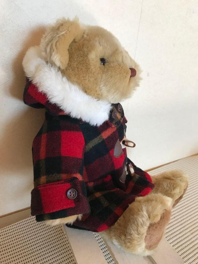 [USED] Super Cute Teddy Bear Plush Duffle Coat