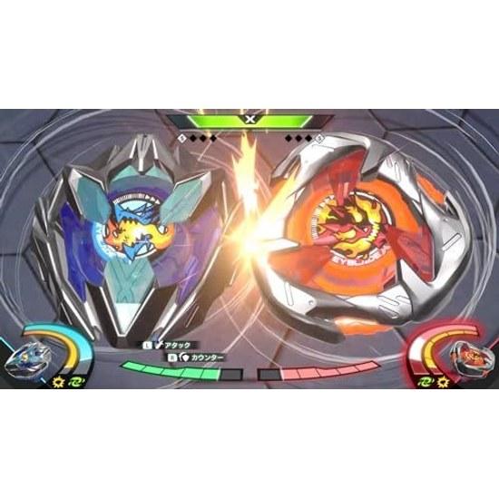 Beyblade X XONE -Switch Manufacturer Bonus Shinobi Knife 4-60LF Metal Coat Blue Included