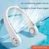 New Mini Neck Portable No Bladeless Hanging Neck Rechargeable Air Cooler 3 Speed Mini Summer Sport Fan