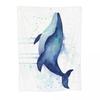 Whale Watercolor Galaxy Throw Blanket For Sofa Thin Fluffy Softs Softest Warm Blankets