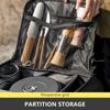 Outdoor Camping Bag 26L/30L/42L Folding Gas Tank Storage Bag Picnic Cookwre Container Camp Supplies Adjustable Partition