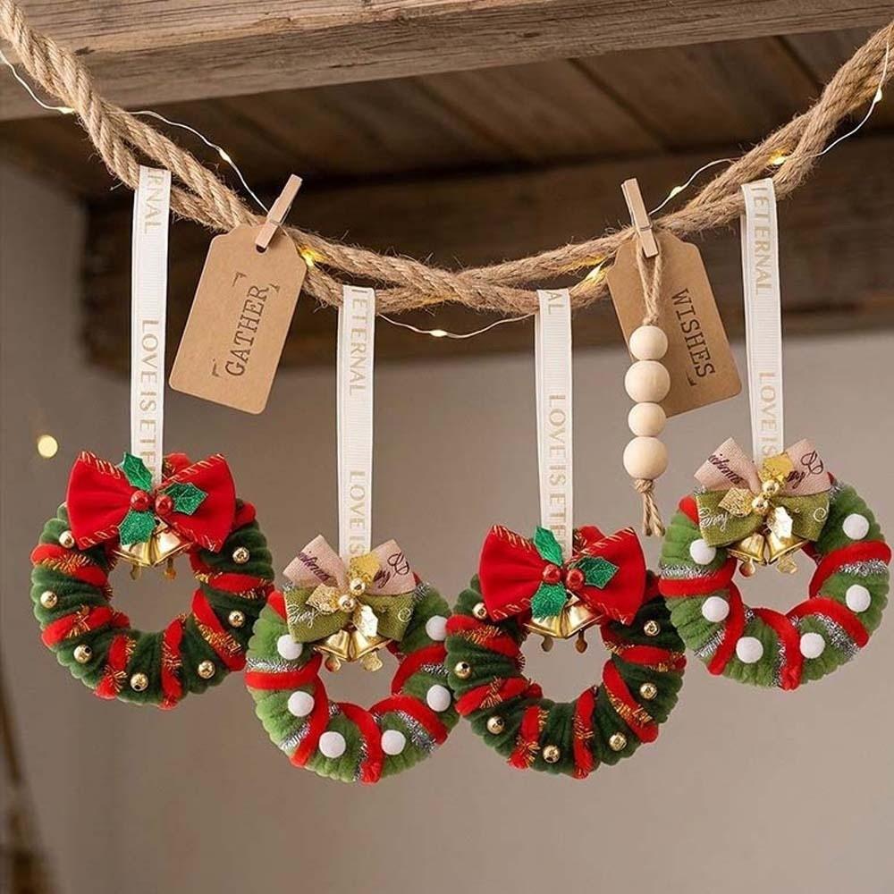 Vibrant Colors Xmas Tree Ornament Lightweight Festival Wall Decor Xmas Lovers