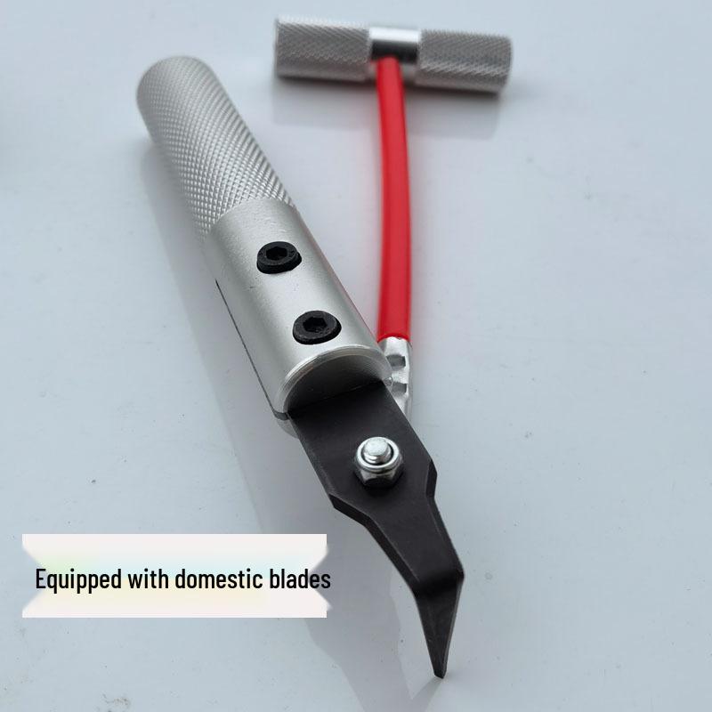 Car Windshield Removal & Installation Wire Saw Tool - Steel Wire Puller & Knife