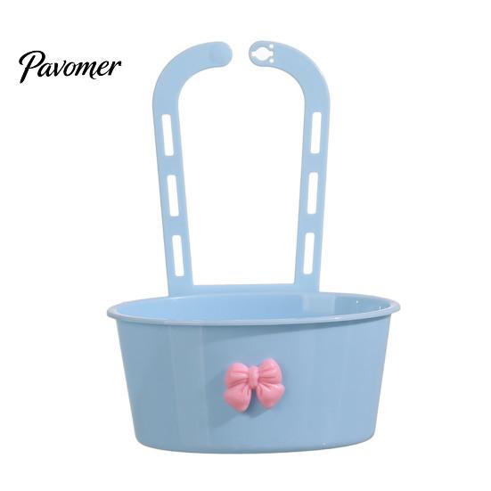 Kitchen Gadgets Storage Sink Filter Basket, Strainer, Hanging Drain Basket for Faucet, Dish Soap Holder No Drill Installation, Hole Design Washing