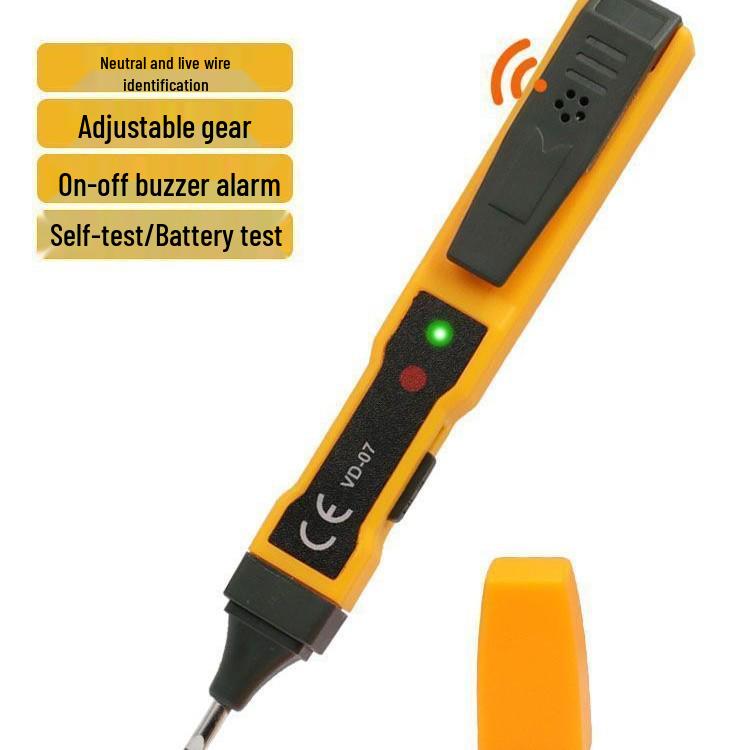 Smart Pen-Style Voltage Tester: High-Precision Induction, Multi-Function Circuit Detection for Electricians and Home Use