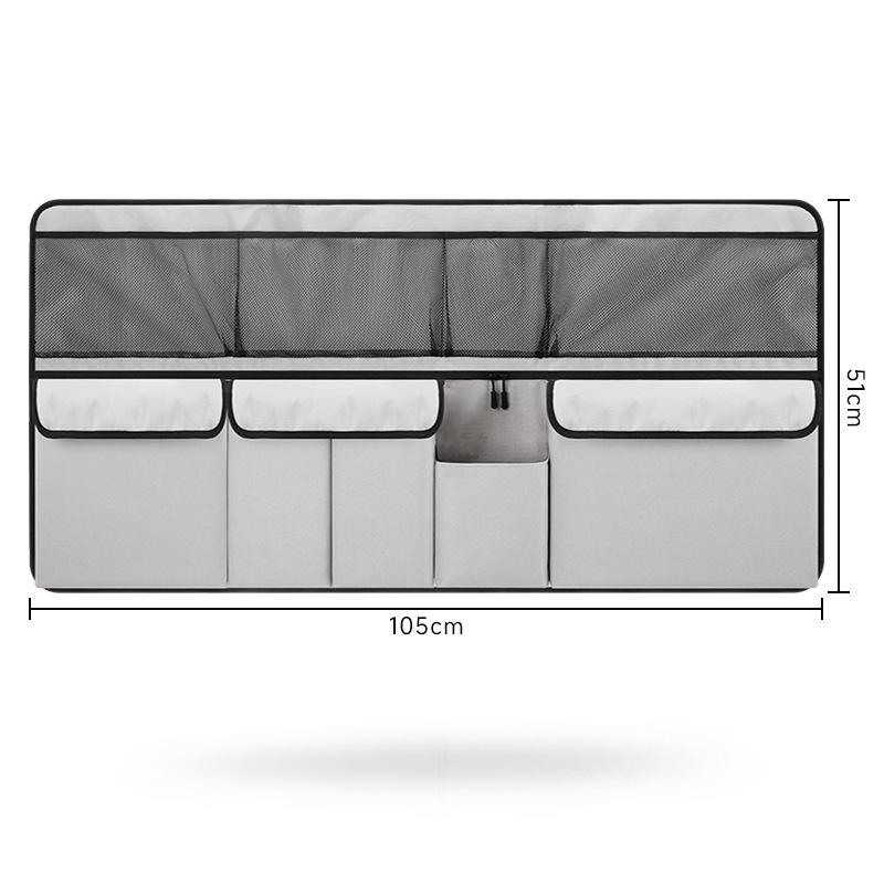 Back Seat Car Trunk Hanging Storage Bag Organizer Oxford Waterproof Multi-pocket Car Trunk Storage Bag Car Interior Supplies New