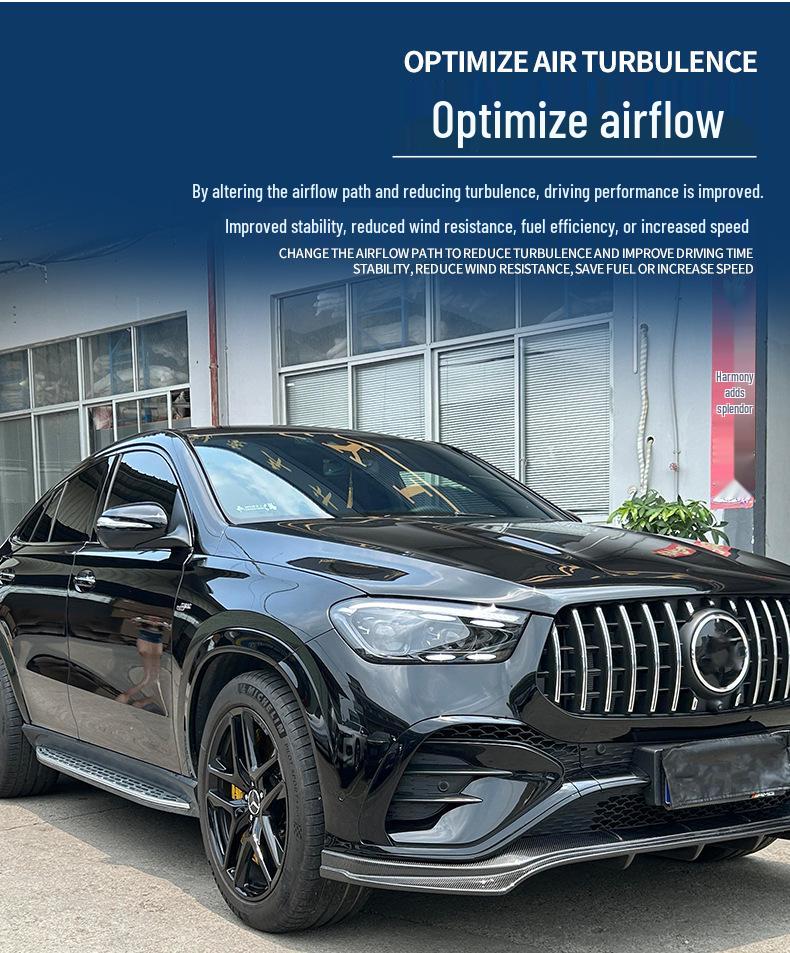 Mercedes-Benz GLE Carbon Fiber Body Kit: Front Lip, Splitter, Rear Lip, Bumper