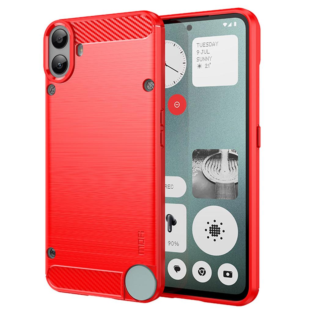 MOFI JK TPU Series-1 For Nothing CMF Phone 1 TPU Case Carbon Fiber Texture Phone Cover