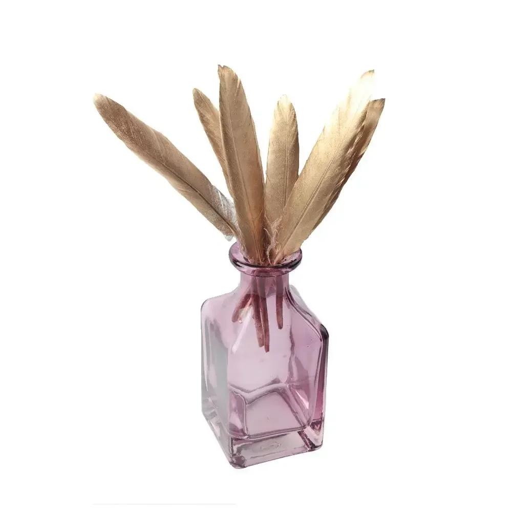 Gold Silver Goose Feathers for Jewelry Making Crafts Duck Turkey Feather Decor Handicrafts Decoration DIY Wedding Accessories