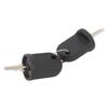 2Pcs Ignition Key 605946 Reliable Stable Rugged Ignition Switch Key Replacement for E‑Z‑GO RXV Gas Electric Golf Cart