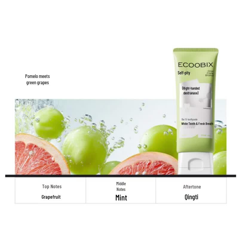 

Bai Xi Probiotic Fluoride Toothpaste - Grapefruit Green Grape