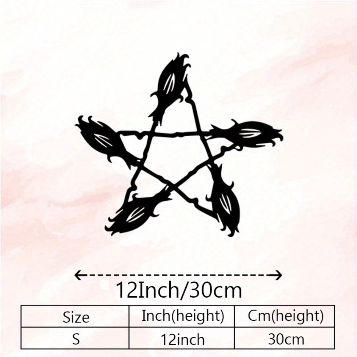 Vintage Black Iron Cross Wall Art Indoor Outdoor Decor