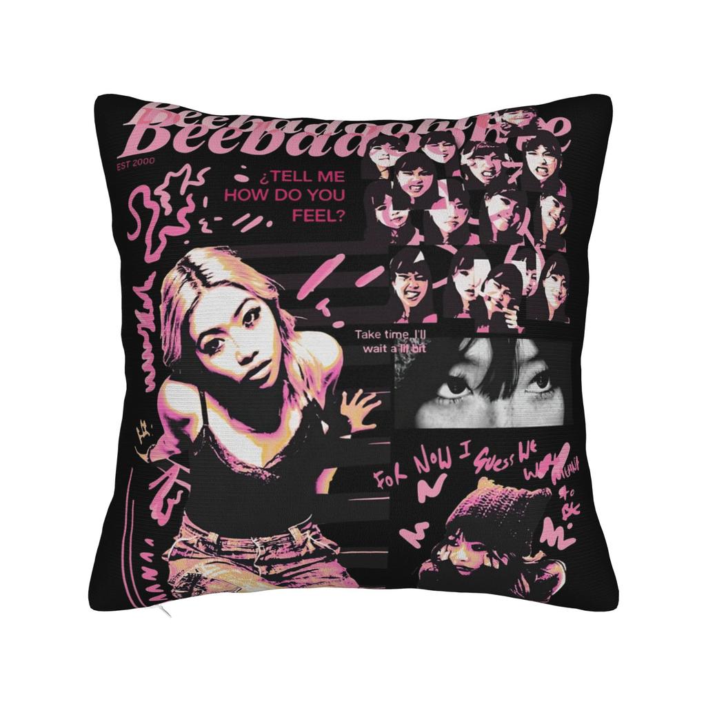 Singer Beabadoobee Pillowcase Soft Polyester Cushion Cover Decorative  Throw Pillow Case Cover Home Square 40X40cm
