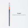 Ougelang Nylon Bristle Flat Head Gouache & Acrylic Brush Set