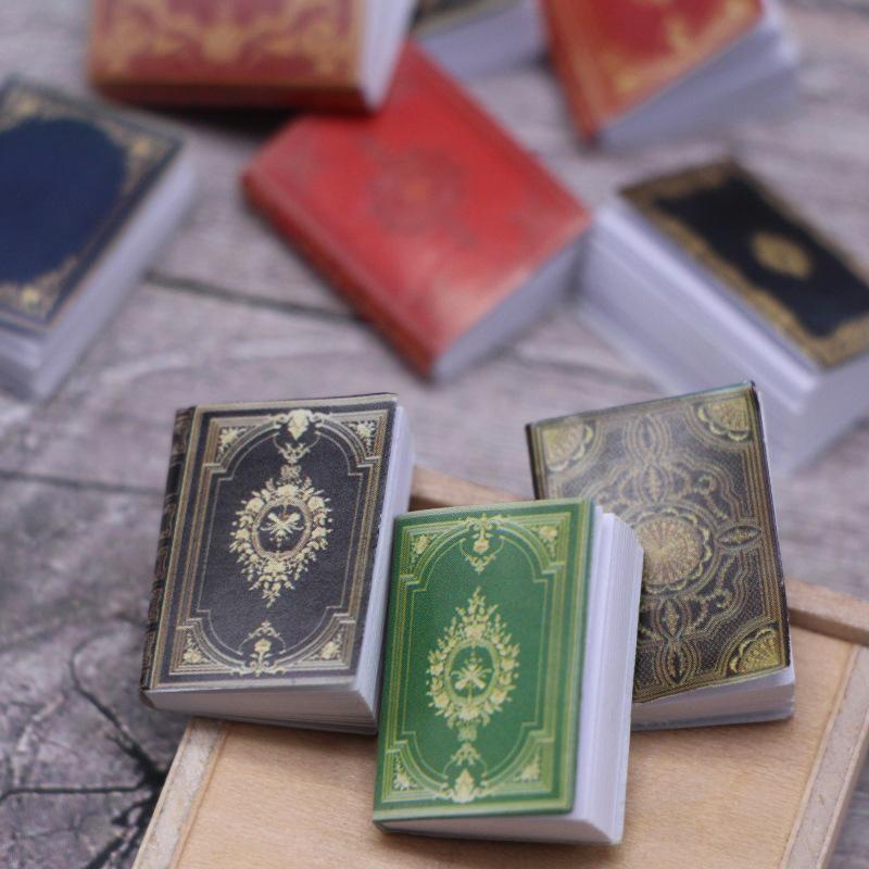 9Pcs/Set Doll House Classical Books Mini Pocket Jane Diary