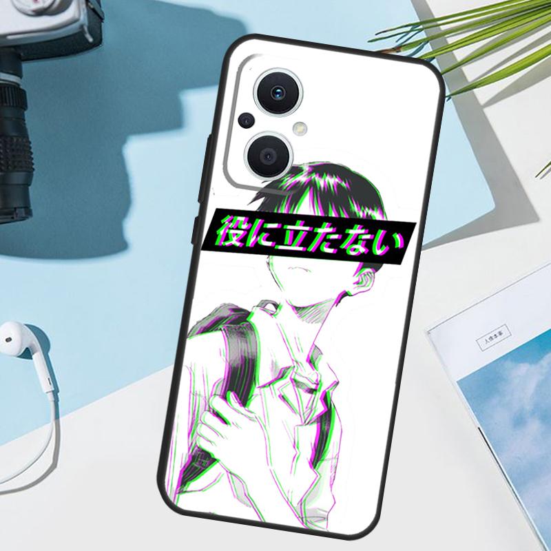 Sad Japanese Anime Aesthetic Cover For OPPO Reno 12 F 13F 14F 11F 10 11 13 14 Pro 7 8 Lite OPPO Find X9 X5 X6 X8 Pro Case