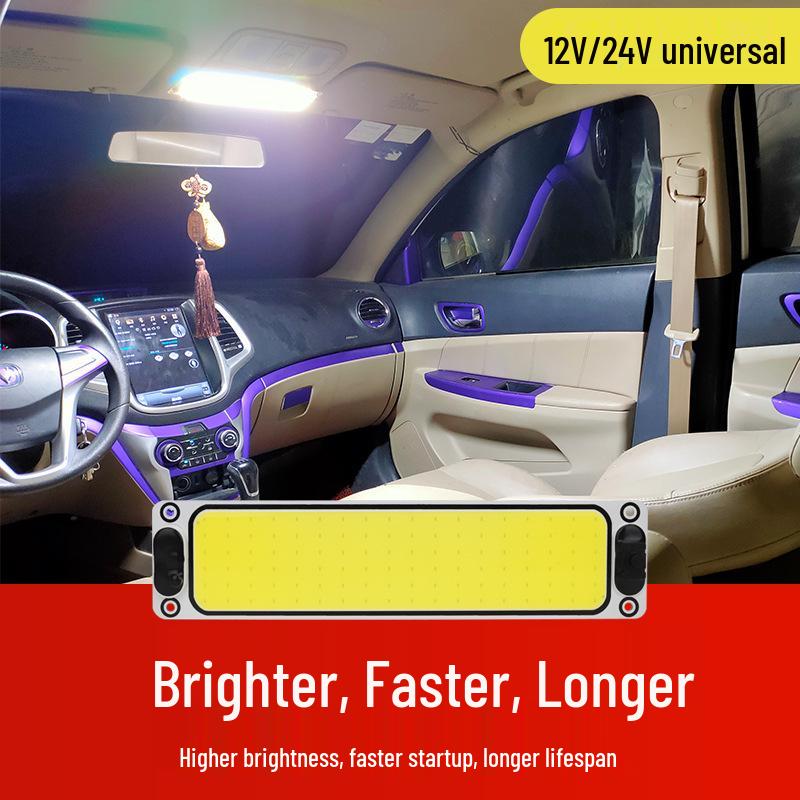 12V/24V LED COB LKW- & PKW-Innenraumleseleuchte für Fahrerhaus- & Kastenwagendach