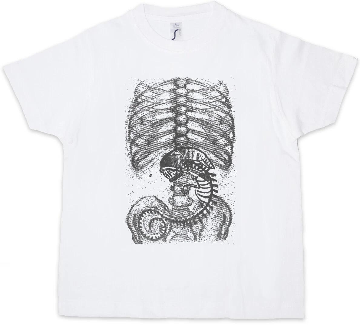 XENOMORPH ALIEN II Kids Boys T-Shirt Ripley Prometheus Nostromo Weyland Fan- 160