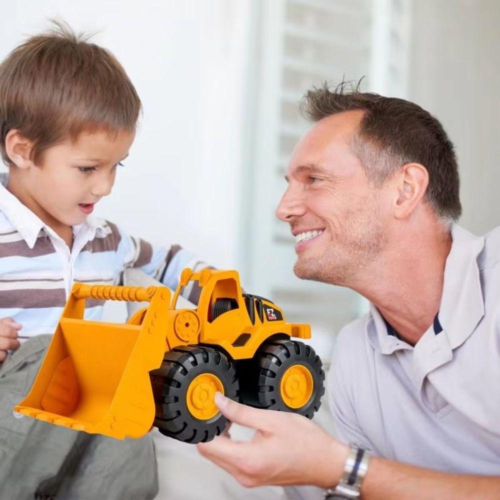 Dump Truck Construction Vehicles Toys Friction Digging Excavator Model  For Toddler
