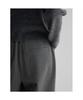 8seconds Winter Half-Banding Single-Pleat Wide Slacks Gray